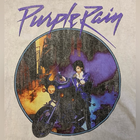 Purple Rain Prince Graphic TShirt - Picture 2 of 3